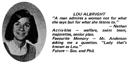 Lou Albright - THEN